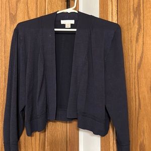 Women’s Navy Shrug